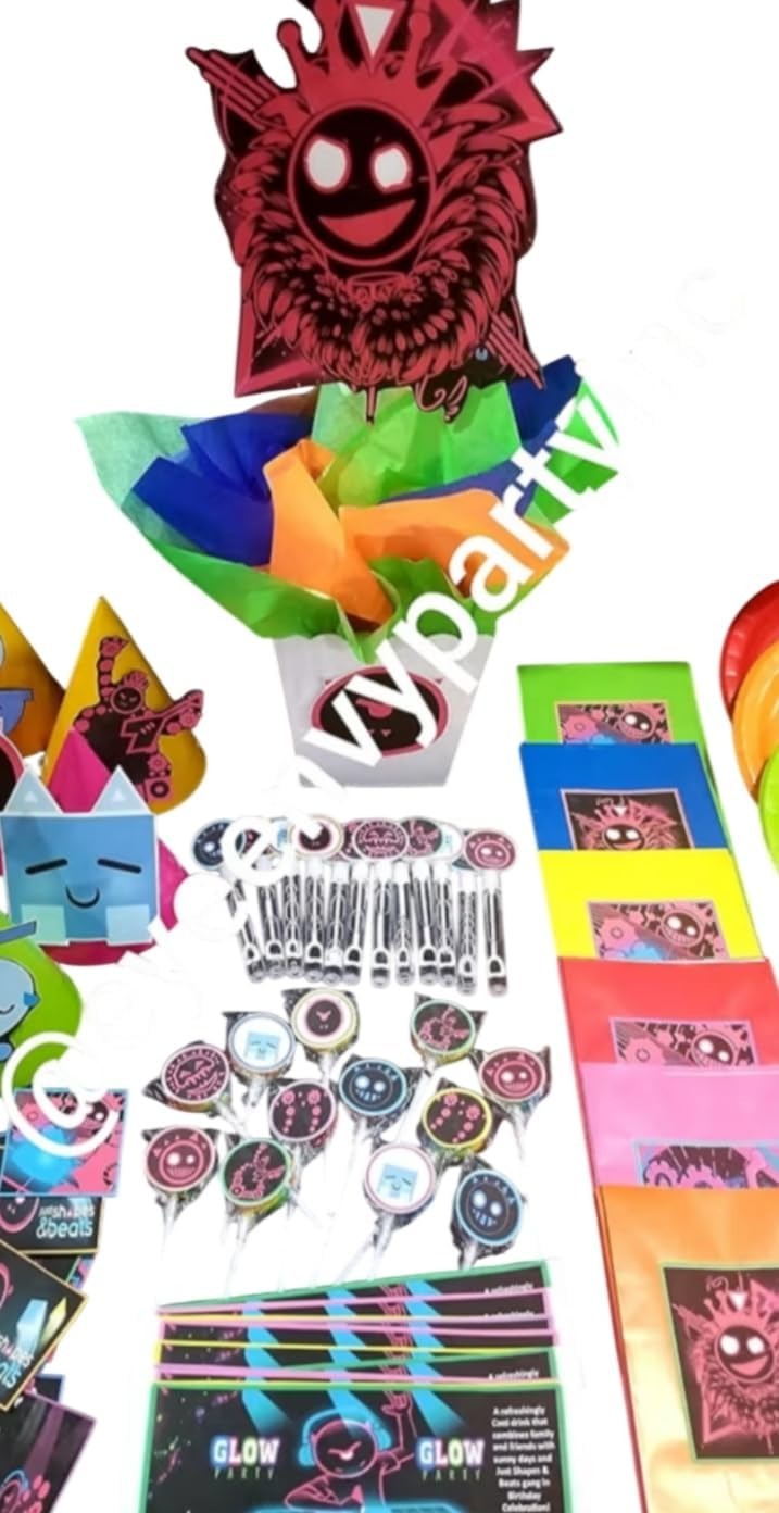 Just Shapes and Beats Party Supplies