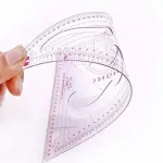 KAOBUY 9PCS/Set Curve Cutting Rulers Cutting Ruler DIY Clothing Sample Grading Sewing Tailor Plastic Patchwork Tailoring Tools