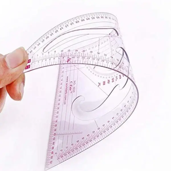 KAOBUY 9PCS/Set Curve Cutting Rulers Cutting Ruler DIY Clothing Sample Grading Sewing Tailor Plastic Patchwork Tailoring Tools