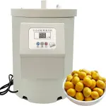 Chestnut Peeler Machine 580W 180kg/h Commercial Chestnut Shelling Machine Electric Chestnut Cutter Kernel Peeler Processing Tool with 14 Adjustable Blades for Bakery Restaurant