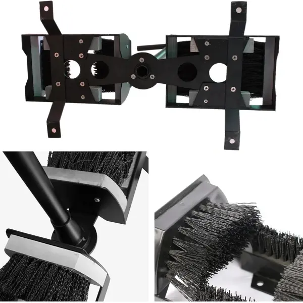 Double Sided Garden Boot Scraper Brush - Heavy Duty Mud Remover Tool for Clay, Grass & Dirt - Essential Shed Accessory for Outdoor Cleaning & Maintenance