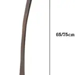 Extra Long Wooden Shoehorn with Stable Base - Ergonomic Shoe Helper Spoon for Seniors, Kids & Disabled - Effortless Footwear Assistance for Easy Wear