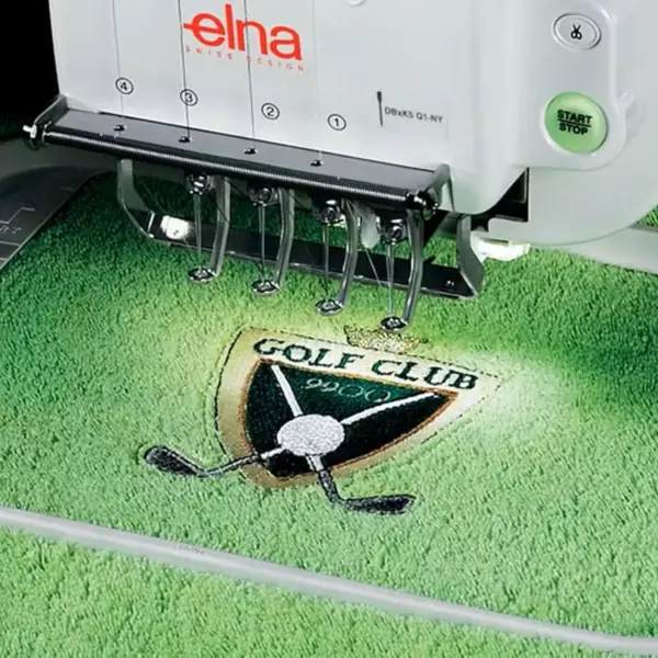 Elna eXpressive 940 Industrial-Inspired Multi-Needle Embroidery Machine with 4 Needles, Remote Computer Screen (4.6"x3.4"), Indepedent Bobbin Winder Motor, and 6 LED Lamps in 4 Locations