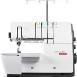 Bernette b62 AIRLOCK Coverstitch Machine | Air Threading, LED Light | Professional Cover Stitching for Knit & Stretch Fabrics
