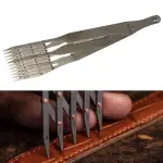 Expanding Sewing Gauge Ruler Stainless Steel Measuring Tool 7.32inch for Drapery Tailoring Pleats Buttons- 11 Point