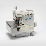 MO-6714DA Industrial 4-Thread Overlock Sewing Machine, High-Speed Serger with Table and Servo Motor
