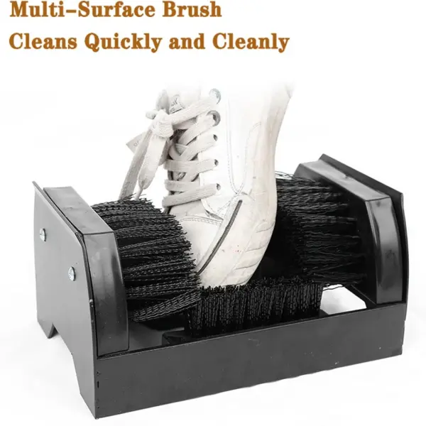Heavy Duty Shoe Scraper Brush with Handle - Ultimate Boot Mud Cleaner Tool for Front Door Entrance, Garden, and Outdoor Use - Durable Shoe Scrubber for Farmhouse & Patio