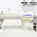Juki DDL-8100e ECONOMIC Lockstitch Industrial Sewing Machine, White, Single Needle, Up to 4500 Stitches per Minute, Assembly Required