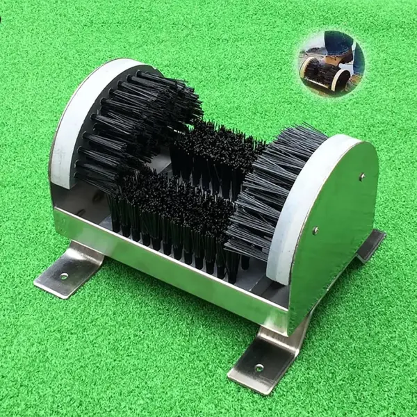 Outdoor Boot Scraper - Heavy Duty Shoe Cleaning Brush for Dust & Mud Removal, Ideal for Courts & Gardens, Durable Stiff Tle for Effective Cleaning