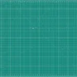 Proartek PK00012 Model GBM4060 Series 40" x 60" Professional Cutting Mat; Double-Sided Green/Black; Self-Healing; For Graphic Arts, Hobbies, Sewing, Scrapbooking, and other Cutting Projects