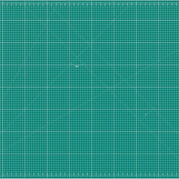Proartek PK00012 Model GBM4060 Series 40" x 60" Professional Cutting Mat; Double-Sided Green/Black; Self-Healing; For Graphic Arts, Hobbies, Sewing, Scrapbooking, and other Cutting Projects