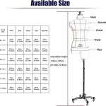 Adjustable Female Mannequin Body - Pinnable Dress Form Torso for Tailors & Fashion Designers, Portable Sewing Tool for Dressmaking, Ideal for Creative Projects