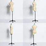 Adjustable Female Mannequin Body - Pinnable Dress Form Torso for Tailors & Fashion Designers, Portable Sewing Tool for Dressmaking, Ideal for Creative Projects