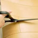 CANARY Japanese Sewing Scissors 10.5", Made in JAPAN, Professional All Purpose Scissors for Fabric, Cloth, Vinyl Sheet, Adhesive, Wallpaper, Non-Stick Coating Blade, Black