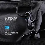 CHANNELLOCK TGM3G PRO 10-Pocket Premium Tool Tote, Water Resistant Tool Bag, LASERLOCK FABRIC, Manufactured to U.S. Military Specifications, 100% Made in USA