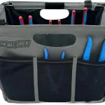 CHANNELLOCK TGM3G PRO 10-Pocket Premium Tool Tote, Water Resistant Tool Bag, LASERLOCK FABRIC, Manufactured to U.S. Military Specifications, 100% Made in USA