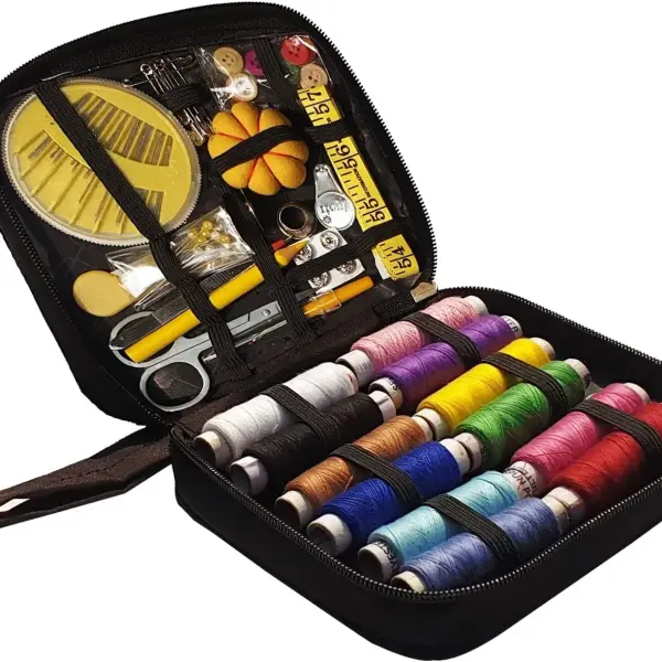 82 pcs Sewing kit | Stitching kit | Stiching kit | Sewing kit Box | Thread Box Set | Travel kit | sui dhaga Box for Home | Travel kit | Tailoring Tools | Embroidery kit | Gifts for Women