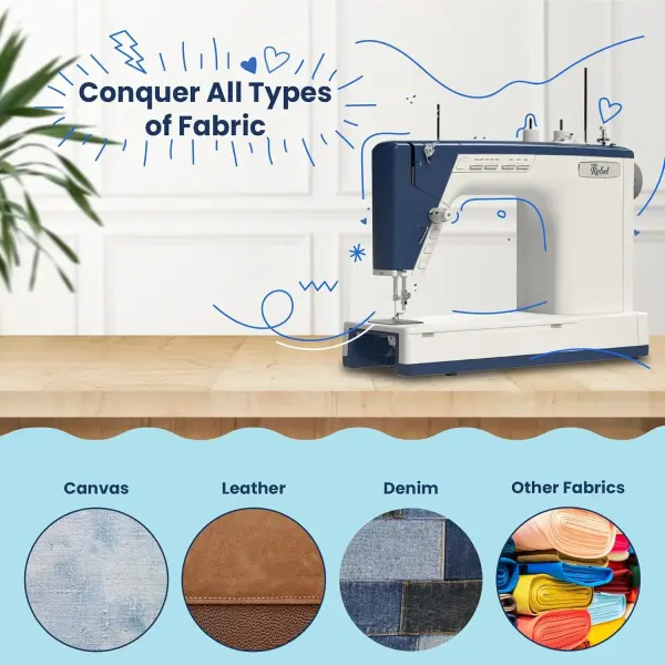 Little Rebel Sewing and Quilting Machine with Built-in Stitch Regulation (Little Rebel)