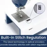 Little Rebel Sewing and Quilting Machine with Built-in Stitch Regulation (Little Rebel)