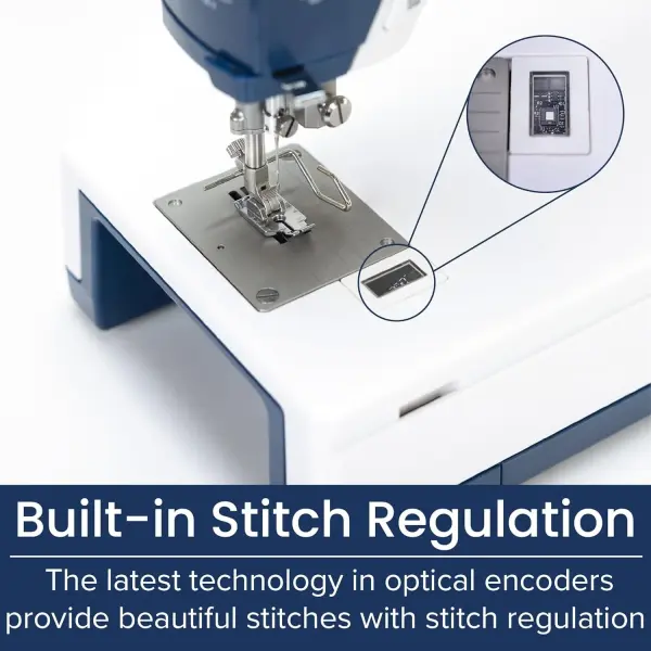 Little Rebel Sewing and Quilting Machine with Built-in Stitch Regulation (Little Rebel)