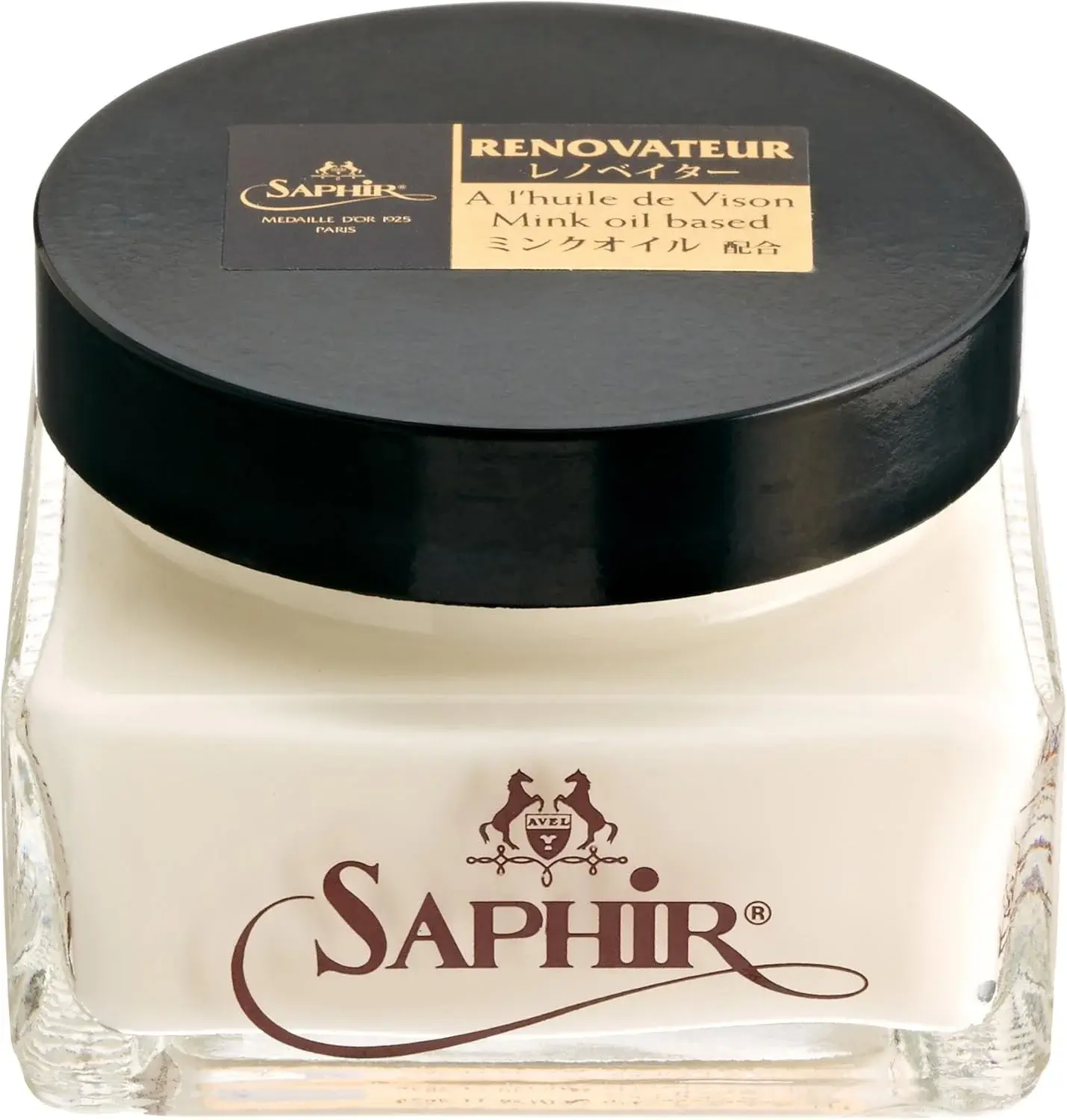 Saphir Medaille d'Or Renovator – All-Purpose Leather Shoe Cleaner & Conditioner