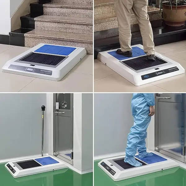 Fully Automatic Shoe Sole Cleaning Machine, Automatic Induction Entrance Shoe Brush, Shoe Polisher and Polishing Machine, Entrance Door Absorbent Pad