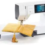 Bernette B79 Combo Sewing & Embroidery Machine Deluxe 130 Thread Spools with Premium Accessory & Designs Package