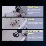 Electric Sewing Machine 220V Computer Flat Car Sewing Machine 750W for Sofa Cushion Car Seat Cushion Leather Thick Material
