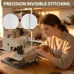 Upgraded Portable Blindstitch Sewing Machine – 110V 1200 SPM High - Speed, Invisible Seams & Blind Hem Chain Stitches for Hemming Clothes, Cuffs, Trouser Bottoms – For Professional Tailors & Home Use