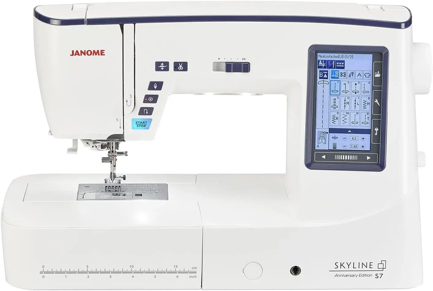 Janome Skyline S7 Anniversary Edition Computerized Sewing Machine