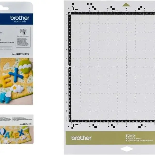 Brother ScanNCut DX Rotary Auto Blade Kit CADXRBKIT1 and Fabric Mat CADXMATF12