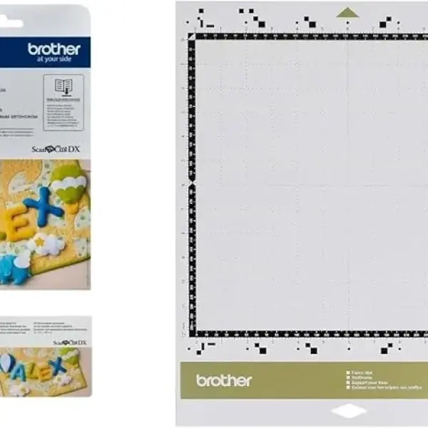 Brother ScanNCut DX Rotary Auto Blade Kit CADXRBKIT1 and Fabric Mat CADXMATF12