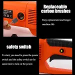 Portable Electric Pipe Threader Machine, Lightweight Handheld Copper Motor Tool for Quick Pipe Threading, Compact Design for Easy Use,4Heads