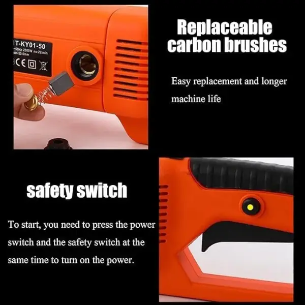 Portable Electric Pipe Threader Machine, Lightweight Handheld Copper Motor Tool for Quick Pipe Threading, Compact Design for Easy Use,4Heads