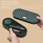 MJYHGFRT Portable Household Travel Sewing Kit Box Practical Multi-Functional Set Hand Needle Threads Scissor DIY Handwork Tool