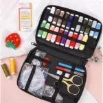 MVNOIRE Fabric Needlework Box Portable Bag Needle Holder Home Travel Handmade Sewing Tool Kit