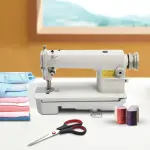 Commercial Straight Stitch Sewing Machine,Industrial Sewing Machine,High Speed Leather Industrial Sewing Tool,DDL-8700 High Speed Lockstitch Industrial Sewing Machine (Sewing Machine 1)