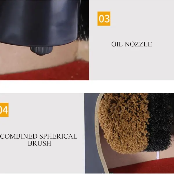 Shoe polishing Machine Automatic Induction Shoe polishing Machine, dust Removal Shoe Cleaning Blue Hole (Color: Style 1) (Style 1) (Style 1)