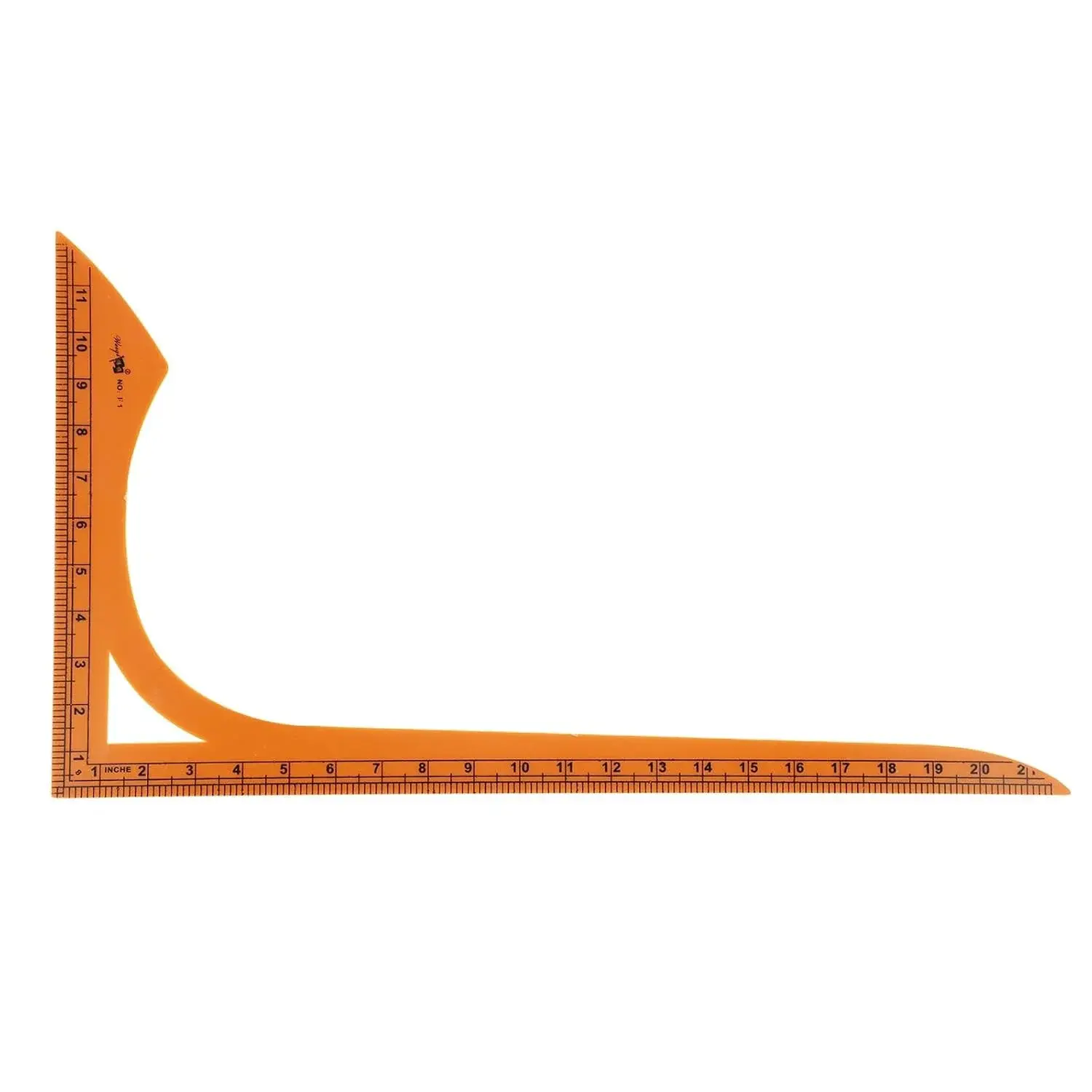 Operitacx L Shape Sewing Ruler 22X12 Inch Double-Sided Cutting Ruler for Clothing Patchwork Measuring and Precise Fabric Tailoring