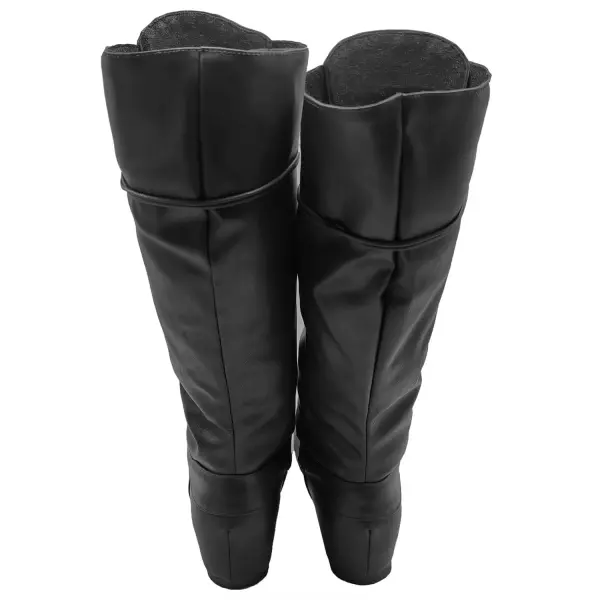 Men's Renaissance Boots Medieval Cosplay Boots Halloween Vintage Stage Pirate Viking Tied Shoes