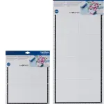 Brother ScanNCut DX Standard Tack Adhesive Mat 2-Pack, 12" x 12" and 12" x 24", for Cardstock, Vinyl, Foam and More
