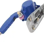Electric Fabric Cutter, Speed Adjustable Fabric Cutting Machine, 0.79'' Cutting Thickness, Electric Cloth Cutting Machine for Cotton Canvas Denim Leather Carpets Rags Silk