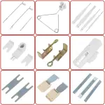 Knitting Machine and Accessories, LK150 150 Stitches 6.5mm Mid Gauge Plastic Domestic Knitting Machine with Accessories Tool Set for Household Sewing