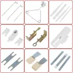 Knitting Machine and Accessories, LK150 150 Stitches 6.5mm Mid Gauge Plastic Domestic Knitting Machine with Accessories Tool Set for Household Sewing
