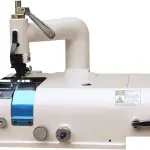 Leather Skiving Machine Head, SM-801 1200RPM Electric Industrial Leather Skiving Thinning Machine Leather Shovel Skin Cutter w/o Brushless Servo Motor for Flat Thinning Leather, Plastic, Rubbe