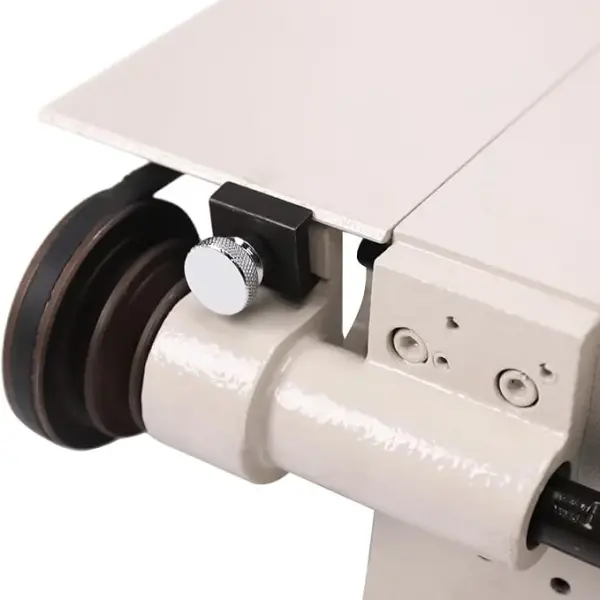 Leather Skiving Machine Head, SM-801 1200RPM Electric Industrial Leather Skiving Thinning Machine Leather Shovel Skin Cutter w/o Brushless Servo Motor for Flat Thinning Leather, Plastic, Rubbe