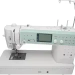 Elna Elnita ef72 Sewing and Quilting Machine with over 10" of Seamless, Aluminum Flatbed Sewing Space, 170 built-in stitches, 2 Alphabets for Home