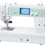 Elna Elnita ef72 Sewing and Quilting Machine with over 10" of Seamless, Aluminum Flatbed Sewing Space, 170 built-in stitches, 2 Alphabets for Home