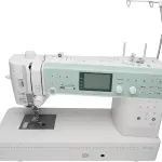 Elna Elnita ef72 Sewing and Quilting Machine with over 10" of Seamless, Aluminum Flatbed Sewing Space, 170 built-in stitches, 2 Alphabets for Home