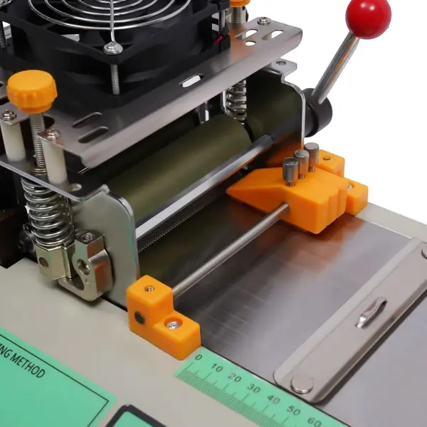 110V 280W Webbing Cutting Machine Automatic Hot and Cold Cutting Machines Hot Ribbon Cutter Machine Automatic Ribbon Belt Fabric Cutter for Families & Garment Factories & Shoe Factories